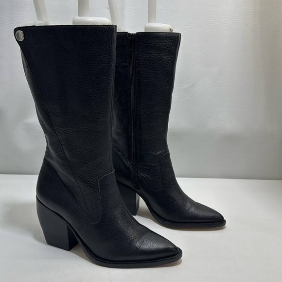 Sole/Society mid calf leather boots - Picture 1 of 8